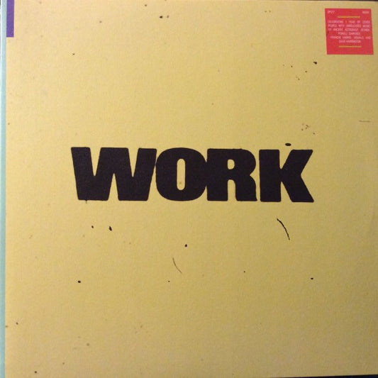 Various : Work (2xLP, Comp)