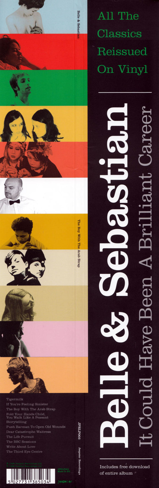Belle & Sebastian : The Boy With The Arab Strap (LP, Album, RE)