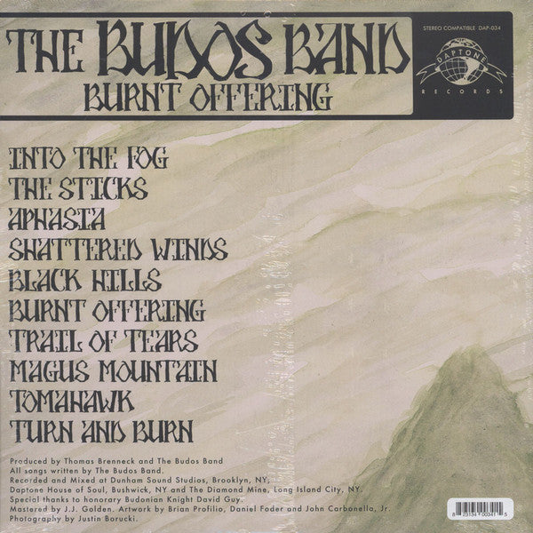 The Budos Band : Burnt Offering (LP, Album, Gat)