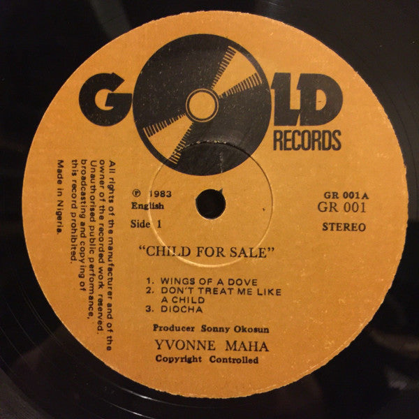 Yvonne Maha : Child For Sale (LP, Album)