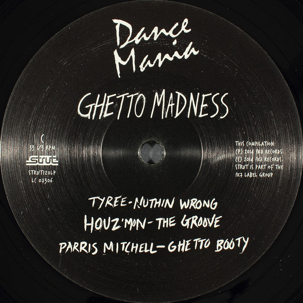 Various : Dance Mania (Ghetto Madness) (2xLP, Comp, 180 + CD, Comp)