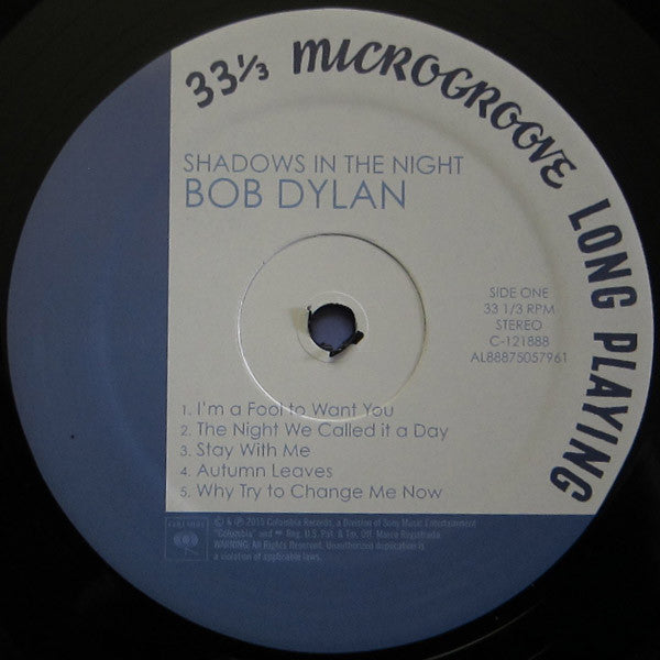Bob Dylan : Shadows In The Night (LP, Album, 180 + CD, Album + Ltd)