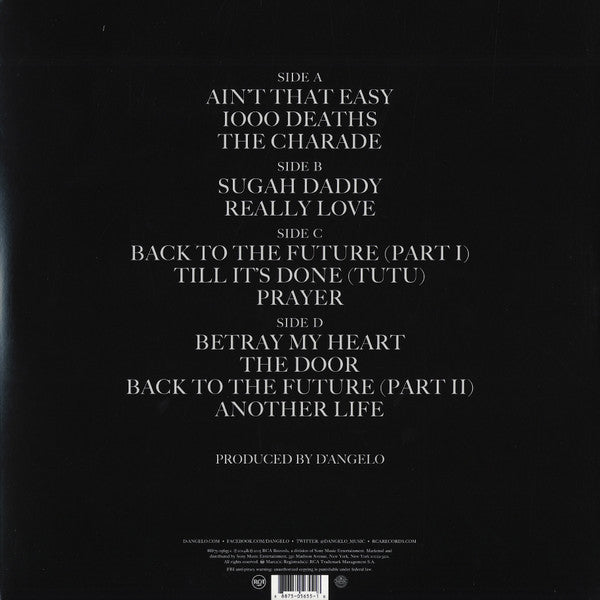 D'Angelo And The Vanguard (3) : Black Messiah (2xLP, Album)