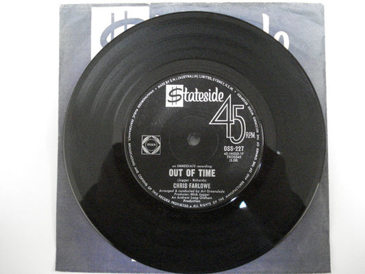 Chris Farlowe : Out Of Time (7", Single)