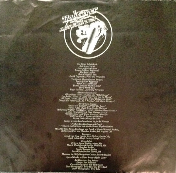 Bob Seger & The Silver Bullet Band* : Stranger In Town (LP, Album, L.A)