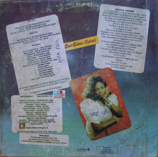 Evi-Edna Ogholi : Burstin' Loose  (LP, Album)