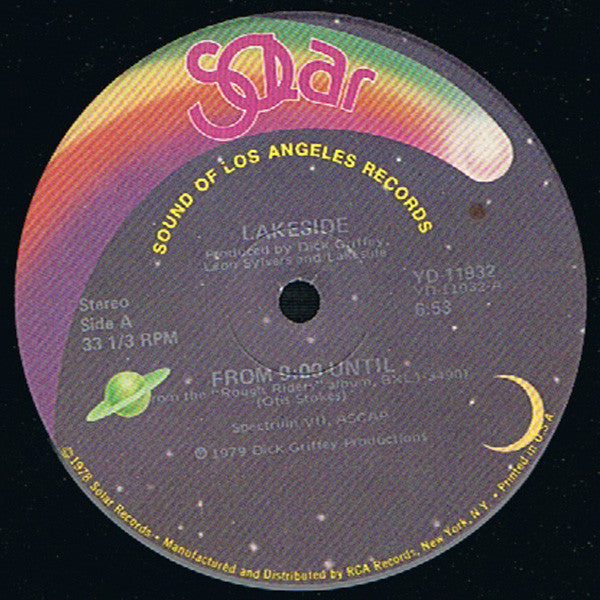 Lakeside : From 9:00 Until / All In My Mind (12", Single)