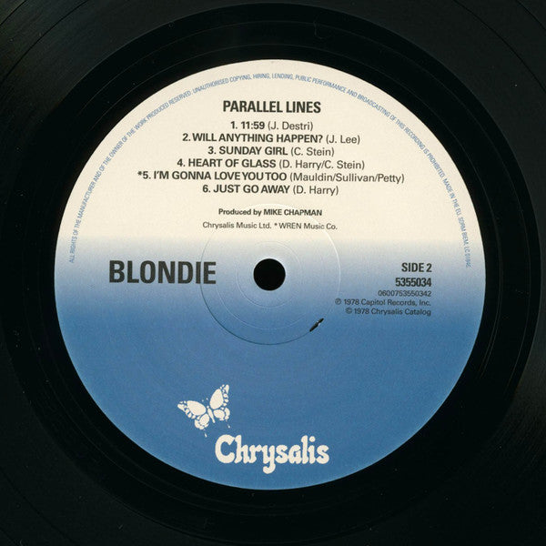 Blondie : Parallel Lines (LP, Album, RE, 180)