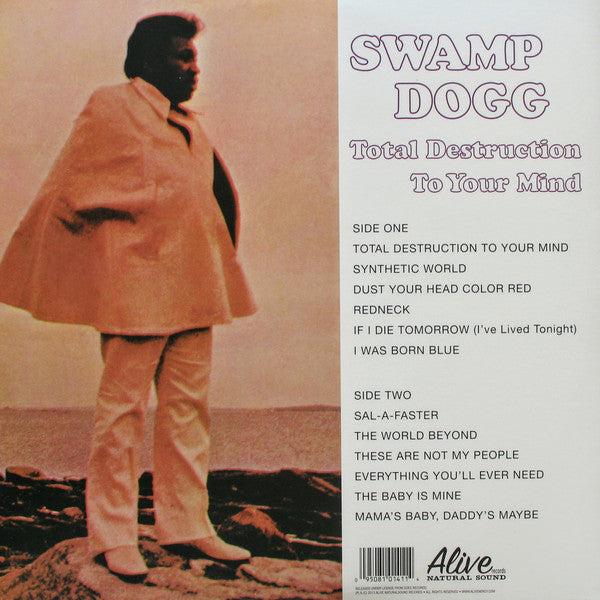 Swamp Dogg : Total Destruction To Your Mind (LP, Album, RE)