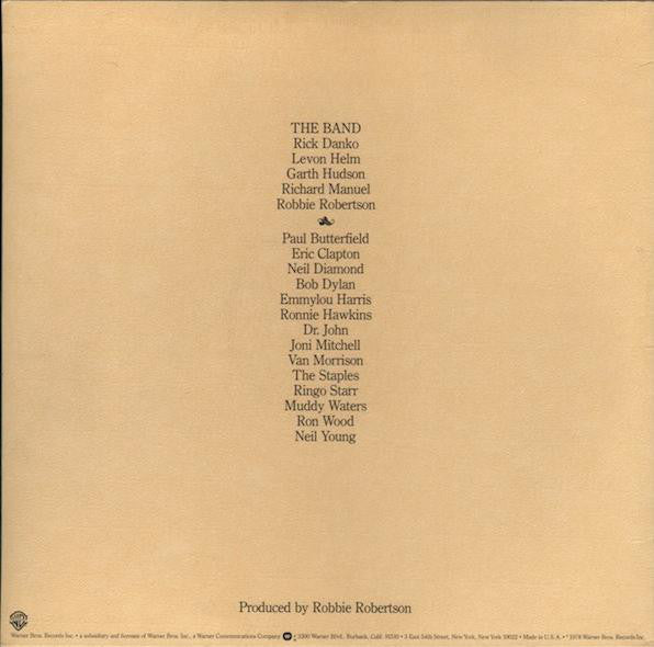 The Band : The Last Waltz (3xLP, Album, Mon)