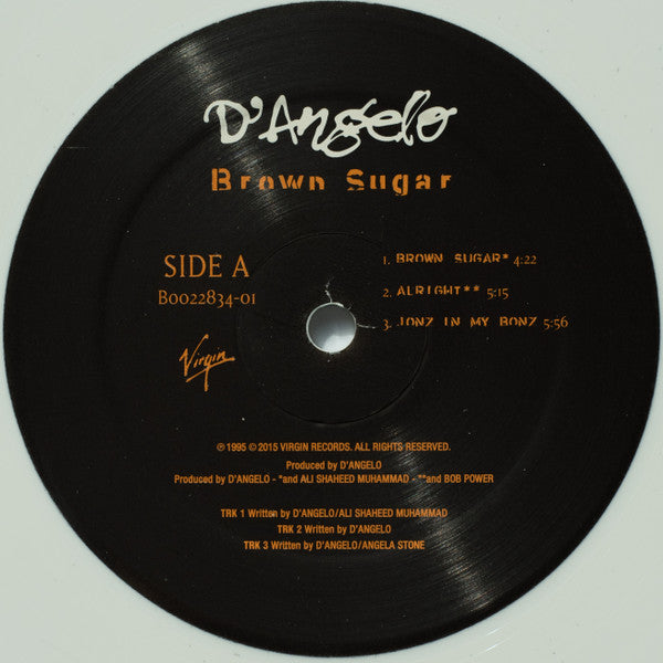 D'Angelo : Brown Sugar (2xLP, Album, Ltd, RE, Whi)