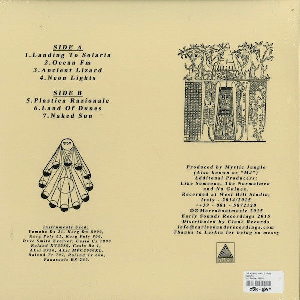 The Mystic Jungle Tribe : Solaria (LP, Album)