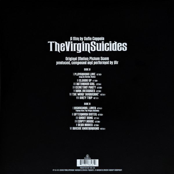 AIR : The Virgin Suicides (LP, Album, RE, 180)