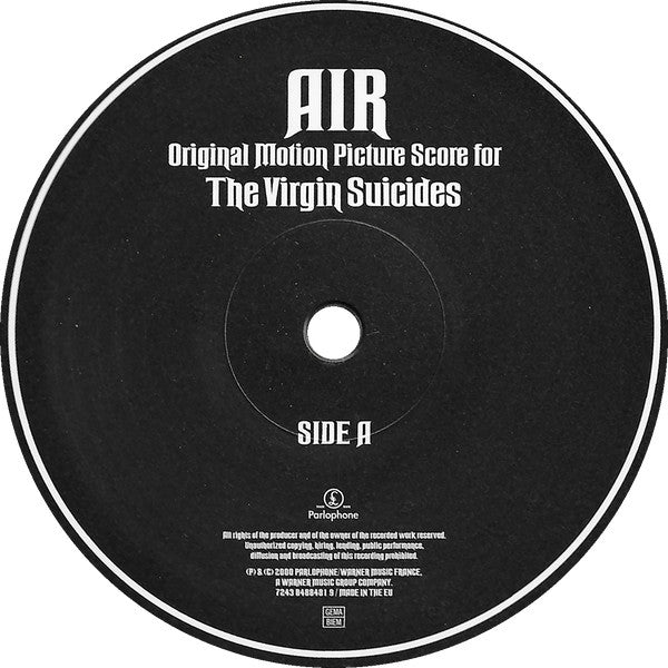 AIR : The Virgin Suicides (LP, Album, RE, 180)