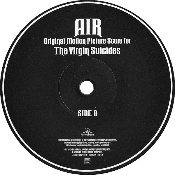 AIR : The Virgin Suicides (LP, Album, RE, 180)