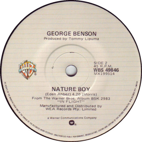 George Benson : Turn Your Love Around (7", Single)