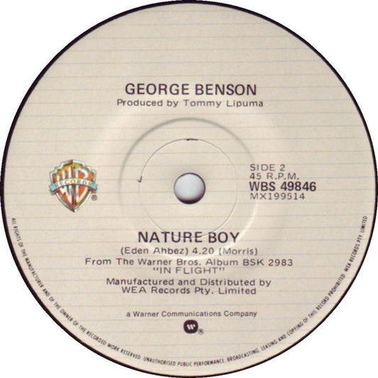 George Benson : Turn Your Love Around (7", Single)