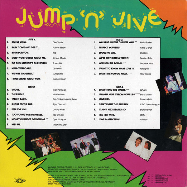 Various : Jump 'N' Jive (2xLP, Comp, Gat)
