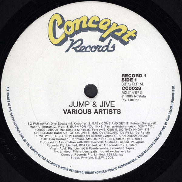 Various : Jump 'N' Jive (2xLP, Comp, Gat)