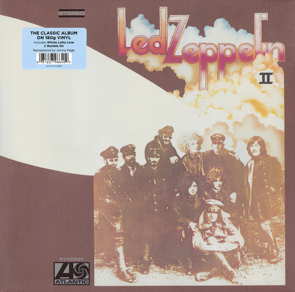 Led Zeppelin : Led Zeppelin II (LP, Album, RE, RM, 180)