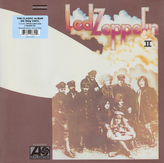 Led Zeppelin : Led Zeppelin II (LP, Album, RE, RM, 180)