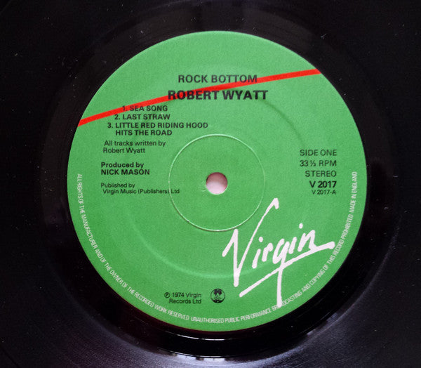 Robert Wyatt : Rock Bottom / Ruth Is Stranger Than Richard (2xLP, Comp, RE, Gat)