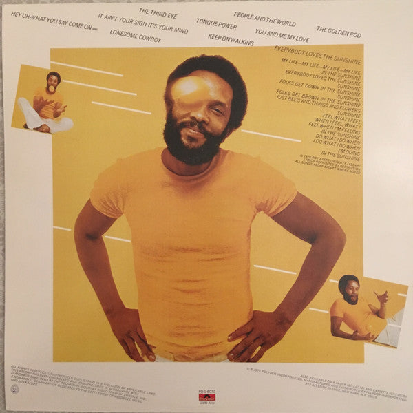 Roy Ayers Ubiquity : Everybody Loves The Sunshine (LP, Album, RE, 180)