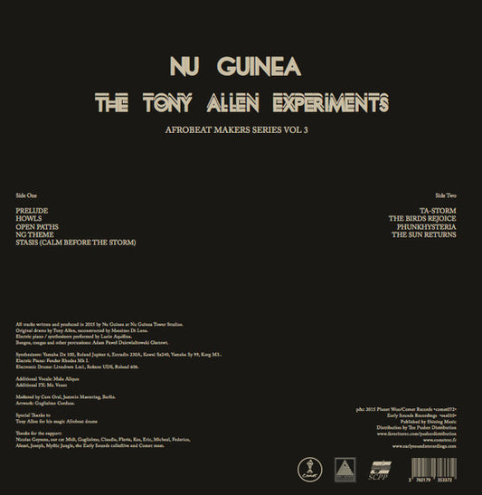 Nu Guinea : The Tony Allen Experiments (LP, MiniAlbum)