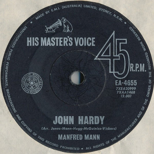 Manfred Mann : Sha La La (7", Single)