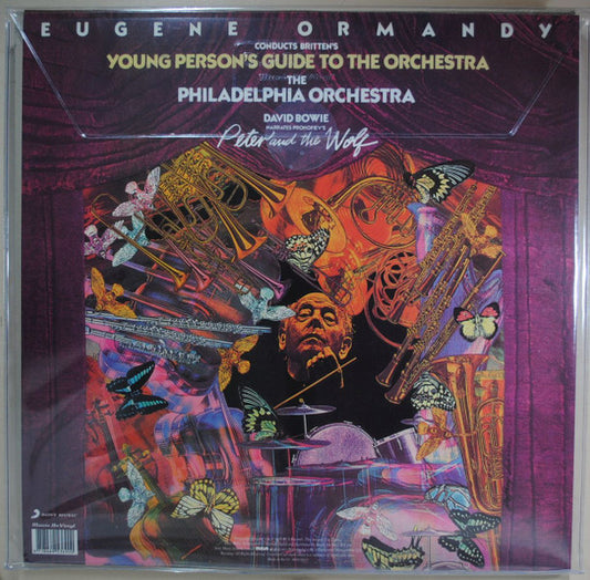 David Bowie Narrates Prokofiev*, Eugene Ormandy, The Philadelphia Orchestra, Britten* : Peter And The Wolf / Young Person's Guide To The Orchestra (LP, Album, RE, 180)