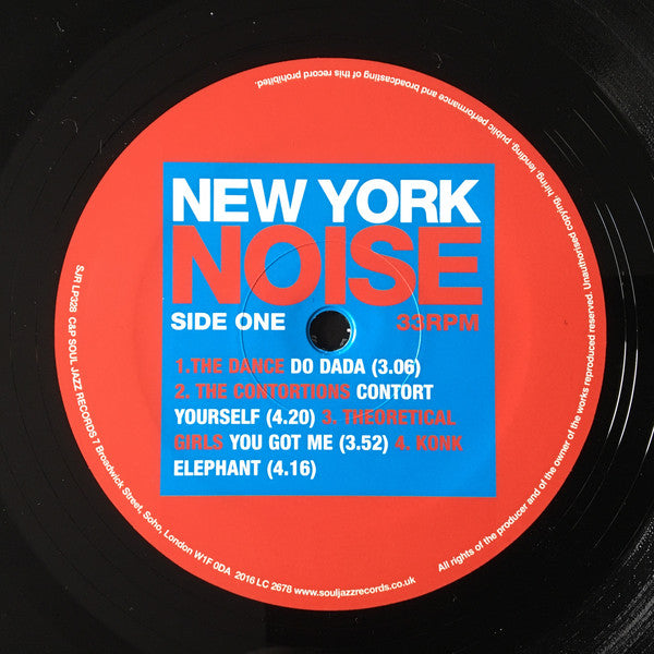 Various : New York Noise (Dance Music From The New York Underground 1977-1982) (2xLP, Comp)
