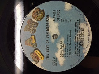 Van Morrison : The Best Of Van Morrison (LP, Comp, RE)