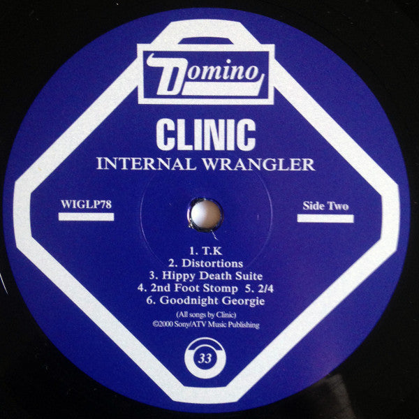 Clinic : Internal Wrangler (LP, Album, RP, 180)