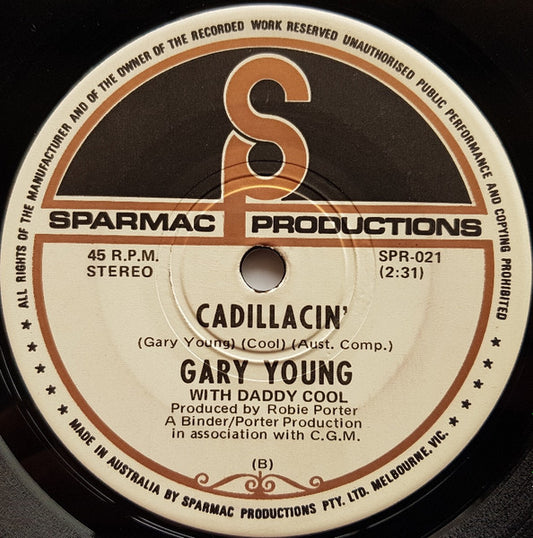 Gary Young (2) with Daddy Cool (5) : Rock 'N Roll Lady (7", Single)