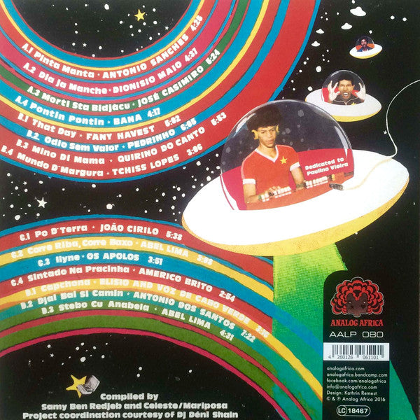 Various : Space Echo - The Mystery Behind The Cosmic Sound Of Cabo Verde Finally Revealed (2xLP, Comp)