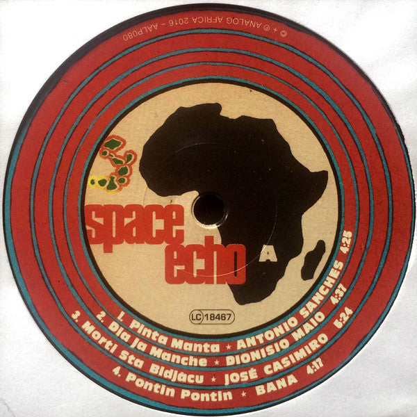 Various : Space Echo - The Mystery Behind The Cosmic Sound Of Cabo Verde Finally Revealed (2xLP, Comp)