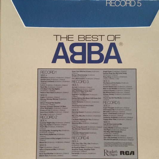ABBA : The Best Of ABBA (5xLP, Comp + Box, Sli)