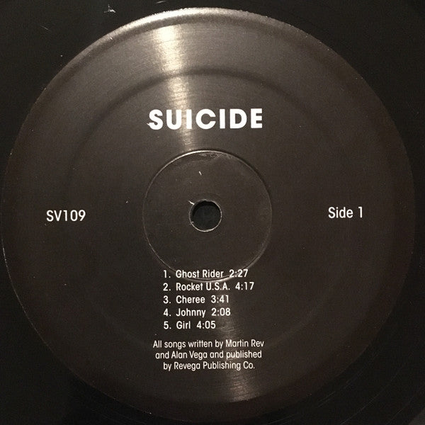 Suicide : Suicide (LP, Album, RE)