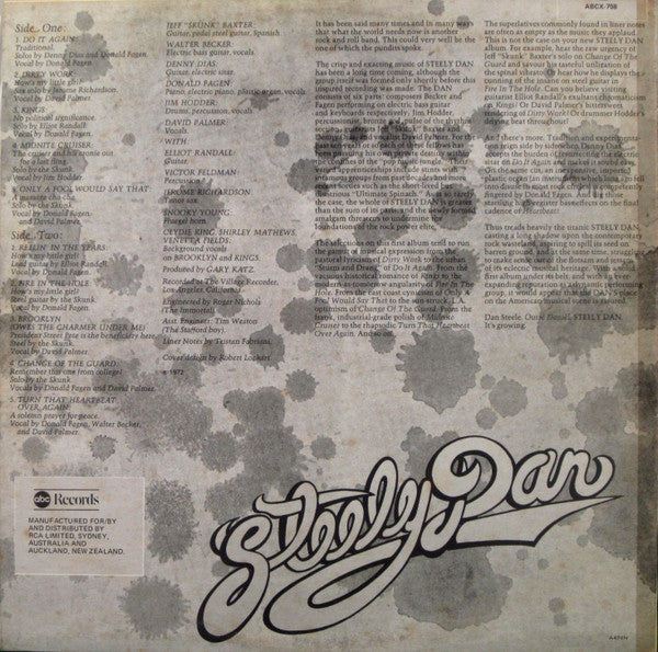 Steely Dan : Can't Buy A Thrill (LP, Album, RE)