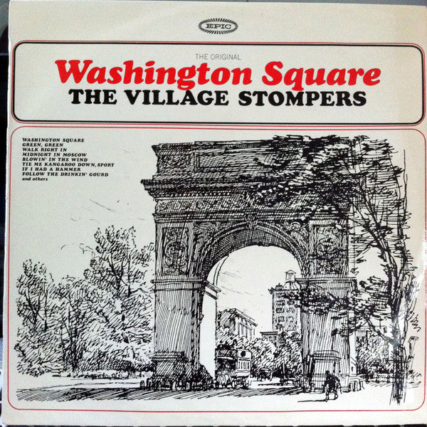 The Village Stompers : The Original Washington Square (LP, Album, Mono)