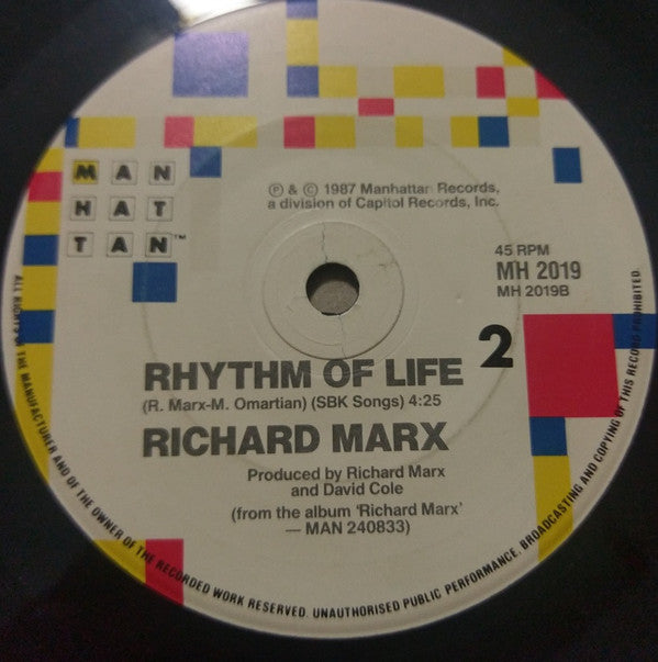 Richard Marx : Should've Known Better (7", Single)