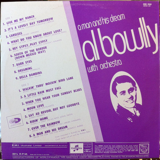 Al Bowlly : A Man And His Dream (LP, Comp)