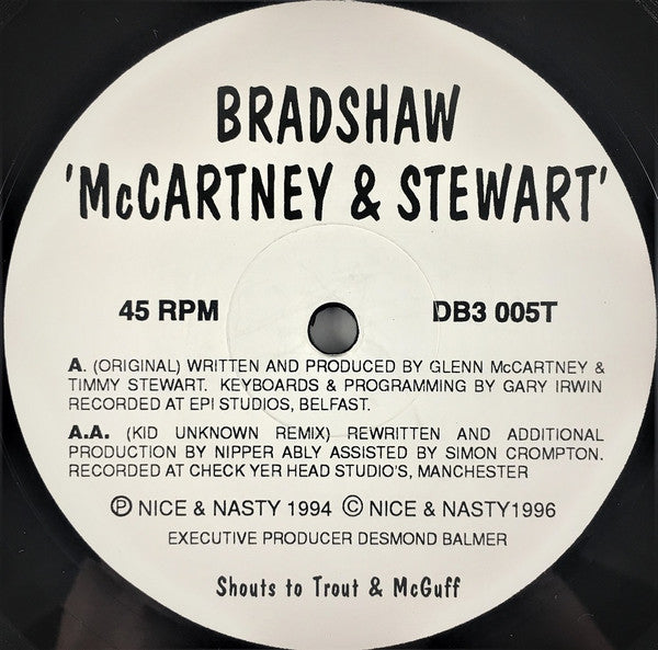McCartney & Stewart : Bradshaw (12")