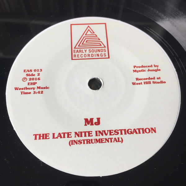 MJ* : Shangri-La Investigations (7", Ltd)