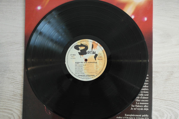 Charles Aznavour : Plein Feu Sur Aznavour (LP, Album)