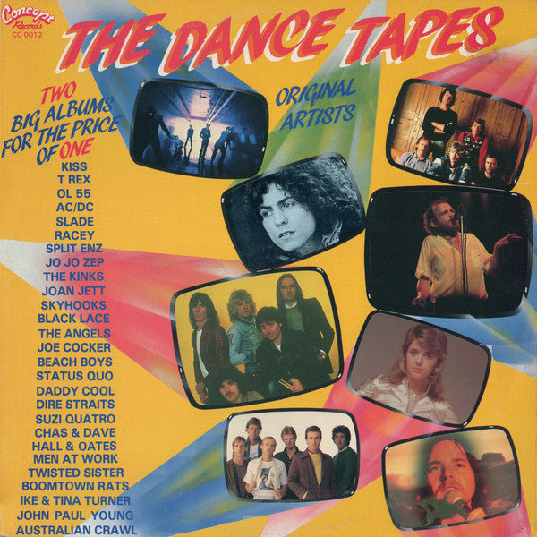 Various : The Dance Tapes (2xLP, Comp, Gat)