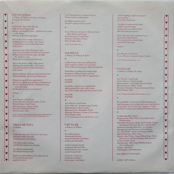 Heart : Little Queen (LP, Album)