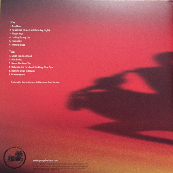 George Harrison : Brainwashed (LP, Album, RE, RM, 180)