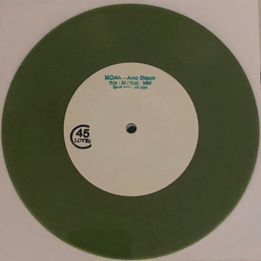 MOAR - Afro Disco 7" (Green vinyl)