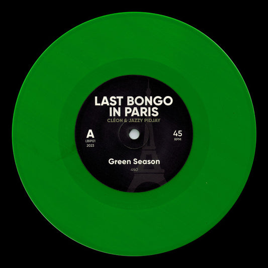 Last Bongo In Paris - Green Season 7" (Pink vinyl)